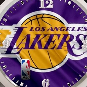 COPY - Lakers lad clock